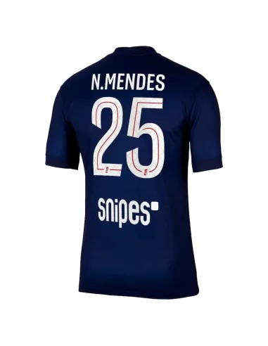 MAILLOT PSG DOMICILE NUNO MENDES SAISON 2025-2026